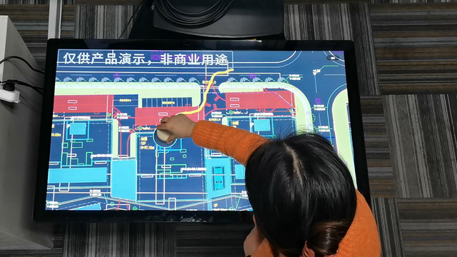 三维渲染街道实物识别全景漫游